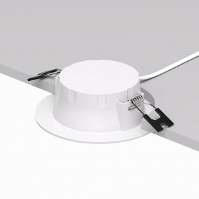 DK3049-WH Встраиваемый светильник, IP 20, 7Вт, LED, белый, пластик в Тюмени - tumen.mebel24.online | фото 3