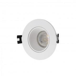 DK3061-WH Встраиваемый светильник, IP 20, 10 Вт, GU5.3, LED, белый/белый, пластик в Тюмени - tumen.mebel24.online | фото 1