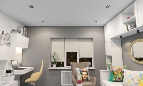 DK3072-BK+WH Встраиваемый светильник, IP 20, 10 Вт, GU5.3, LED, черный/белый, пластик в Тюмени - tumen.mebel24.online | фото 3