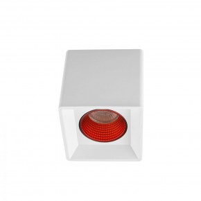 DK3080-WH+RD Светильник накладной IP 20, 10 Вт, GU5.3, LED, белый/красный, пластик в Тюмени - tumen.mebel24.online | фото 1