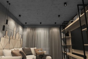 DK3090-BK+CH Светильник накладной IP 20, 10 Вт, GU5.3, LED, черный/хром, пластик в Тюмени - tumen.mebel24.online | фото 2