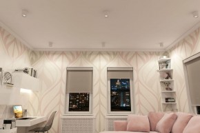 DK3090-WH+CH Светильник накладной IP 20, 10 Вт, GU5.3, LED, белый/хром, пластик в Тюмени - tumen.mebel24.online | фото 2