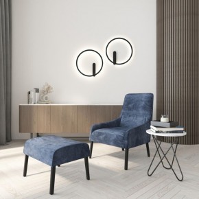 DK5035-BK Бра ROUND со светодиодом, IP20, 24W, 3000/4000/6500K, черный, алюминий в Тюмени - tumen.mebel24.online | фото 8