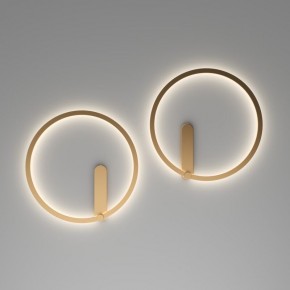 DK5035-SG Бра ROUND со светодиодом, IP20, 24W, 3000/4000/6500K, матовое золото, алюминий в Тюмени - tumen.mebel24.online | фото 7
