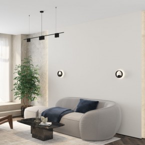 DK5060-BK Бра ORBIT, IP20, 3000К, LED, 10 Вт, черный матовый, алюминий в Тюмени - tumen.mebel24.online | фото 6