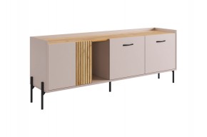 ДОМИНИКА Гостиная (модульная) кашемир/дуб крафт золотой в Тюмени - tumen.mebel24.online | фото 8