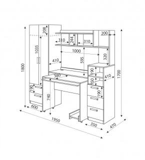 Дуглас подростковая (модульная) в Тюмени - tumen.mebel24.online | фото 29