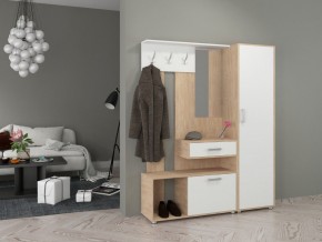 ЭНТЕР 1 Прихожая (модульная) дуб сонома/белый в Тюмени - tumen.mebel24.online | фото