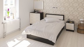 Фиеста Кровать 1200, цвет венге/дуб лоредо, ШхГхВ 123,5х203,5х80 см., сп.м. 1200х2000 мм., без матраса, основание есть в Тюмени - tumen.mebel24.online | фото 5