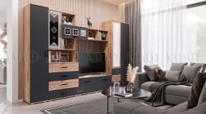 БЕЛЛА Гостиная (модульная) графит в Тюмени - tumen.mebel24.online | фото 1