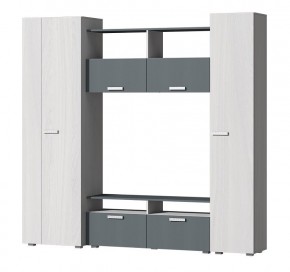 Гостиная Эмми (Анкор светлый/Графит) в Тюмени - tumen.mebel24.online | фото 2