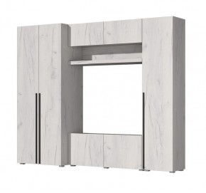 Гостиная Норден (Дуб Крафт белый) в Тюмени - tumen.mebel24.online | фото 2