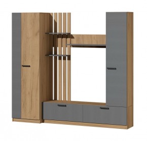 Гостиная Юджи (Дуб Крафт золотой/Графит) в Тюмени - tumen.mebel24.online | фото 2
