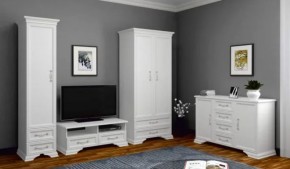 ГРАЦИЯ Гостиная (модульная) белый лак матовый в Тюмени - tumen.mebel24.online | фото 2