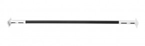 Турник раздвижной 1250-1500 цв. белый-черный FLEXTER PROFI в Тюмени - tumen.mebel24.online | фото 1