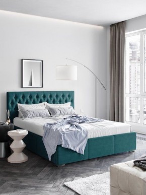 Интерьерная Кровать Октавия Бирюзовый 1400x2000 в Тюмени - tumen.mebel24.online | фото 1