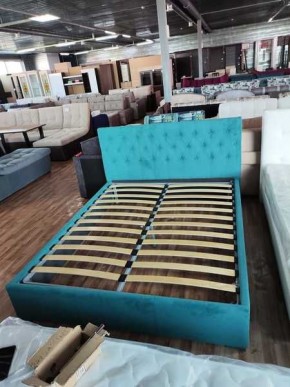 Интерьерная Кровать Октавия Бирюзовый 1400x2000 в Тюмени - tumen.mebel24.online | фото 2