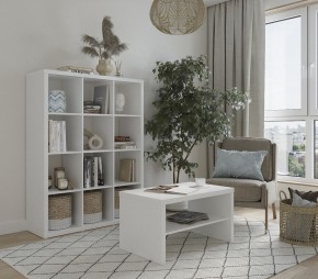 Журнальный стол Энкель 82С, тамбурат, цвет белый в Тюмени - tumen.mebel24.online | фото 4