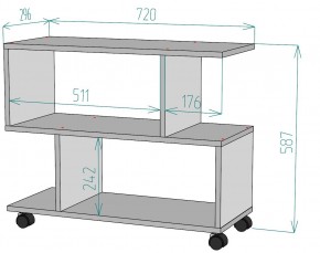 Журнальный столик TC36 в Тюмени - tumen.mebel24.online | фото 2