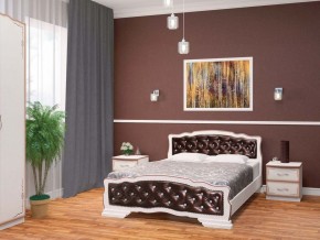 КАРИНА-10 Кровать из массива 1400 в Тюмени - tumen.mebel24.online | фото 1
