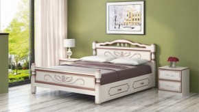 КАРИНА-5 Кровать из массива 1600 с 2-мя ящиками в Тюмени - tumen.mebel24.online | фото 2