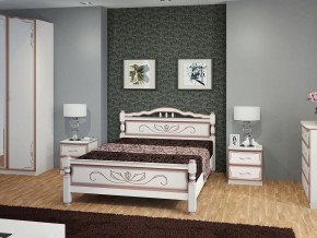 КАРИНА-5 Кровать из массива 900 (Дуб молочный) в Тюмени - tumen.mebel24.online | фото