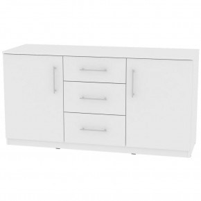 Комод K-70x135x45-1 (Белый) Калисто в Тюмени - tumen.mebel24.online | фото