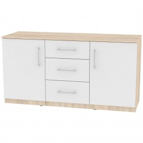 Комод K-70x135x45-1 (ДСС-Белый) Калисто в Тюмени - tumen.mebel24.online | фото