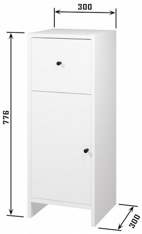 Комод Квадро в Тюмени - tumen.mebel24.online | фото 3