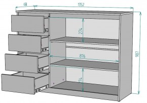 Комод Мальта K116 в Тюмени - tumen.mebel24.online | фото 2