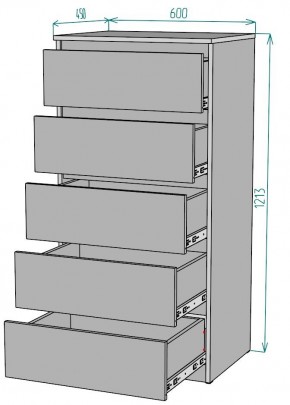 Комод Мальта K132 в Тюмени - tumen.mebel24.online | фото 2