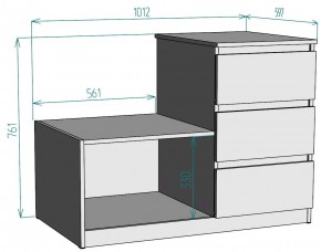 Комод Мальта K207 в Тюмени - tumen.mebel24.online | фото 2