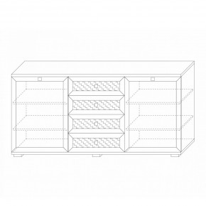 Комодино (фасады глухие) Парма Нео в Тюмени - tumen.mebel24.online | фото 6