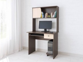 Компьютерный стол Грета-4 венге/дуб молочный в Тюмени - tumen.mebel24.online | фото