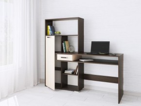 Компьютерный стол Квартет-8 венге/дуб молочный в Тюмени - tumen.mebel24.online | фото