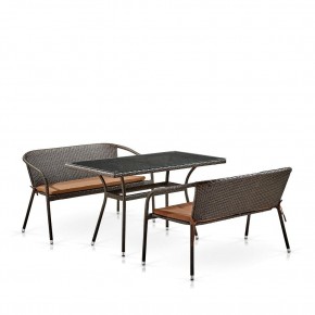 Комплект мебели из иск. ротанга T286A/S139A-W53 Brown в Тюмени - tumen.mebel24.online | фото 2