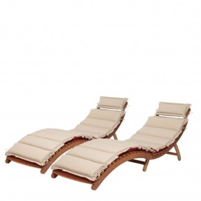 Комплект шезлонги и столик AFM-803A-T133 Beige (2+1) в Тюмени - tumen.mebel24.online | фото 2