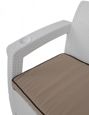 Комплект уличной мебели Yalta Premium Terrace Set (Ялта) белый (+подушки под спину) в Тюмени - tumen.mebel24.online | фото 5