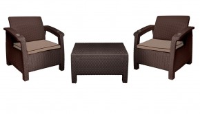 Комплект уличной мебели Yalta Premium Terrace Set (Ялта) шоколадый (+подушки под спину) в Тюмени - tumen.mebel24.online | фото 8