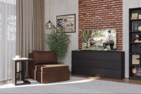 Кресло для отдыха Йоки коричневое, ткань рогожка в Тюмени - tumen.mebel24.online | фото 4