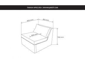 Кресло для отдыха Йоки тёмно-зелёный, ткань рогожка в Тюмени - tumen.mebel24.online | фото 3