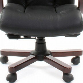 Кресло для руководителя Chairman 421 черный/орех темный, черный в Тюмени - tumen.mebel24.online | фото 4