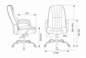 Кресло для руководителя T-898SL/BLACK в Тюмени - tumen.mebel24.online | фото