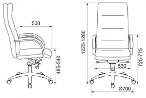 Кресло для руководителя T-9927SL/CHOKOLATE в Тюмени - tumen.mebel24.online | фото 6