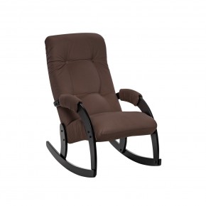 Кресло-качалка Модель 67 Венге, ткань V 26 в Тюмени - tumen.mebel24.online | фото