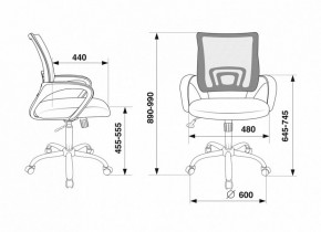 Кресло компьютерное CH-695N/SL/BLACK в Тюмени - tumen.mebel24.online | фото