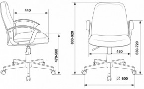 Кресло компьютерное CH-808-LOW/#B в Тюмени - tumen.mebel24.online | фото 3