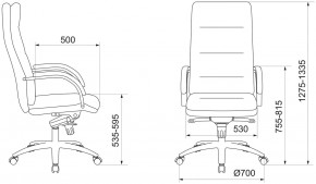 Кресло руководителя Бюрократ T-9927SL/BLACK в Тюмени - tumen.mebel24.online | фото 3