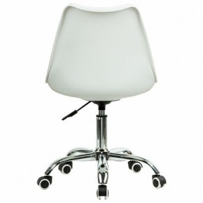 Кресло стул BRABIX "Eames MG-310 CH", хром, пластик белый, ткань серая, 532924 в Тюмени - tumen.mebel24.online | фото 4