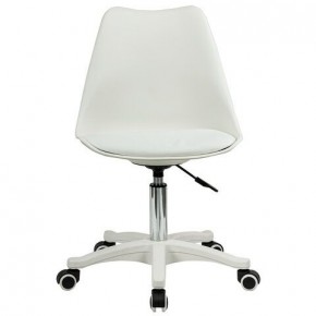 Кресло стул BRABIX "Eames MG-310 PL", пластик белый, экокожа белая, 532926 в Тюмени - tumen.mebel24.online | фото 1